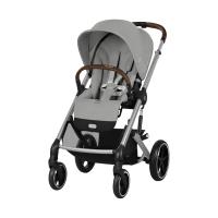 Cybex Balios S Lux Kinderwagen - Silver - Stone Grey / Mid Grey
