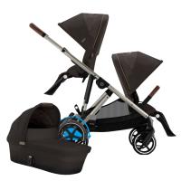 Cybex E-Gazelle S DUO kinderwagen 3-in-1 Chocolate Brown