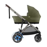 Cybex E-Gazelle S Kinderwagen 2-in-1 - Moss Green / Khaki