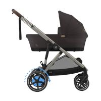 Cybex E-Gazelle S Kinderwagen 2-in-1 - Taupe - Chocolate / Brown