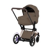 Cybex e-Priam 5 Style Kinderwagen 2-in-1 - Rosegold/Coconut Brown