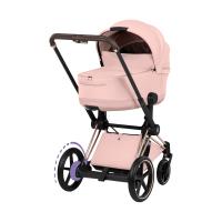 Cybex e-Priam 5 Style Kinderwagen 2-in-1 - Rosegold/Peach Pink