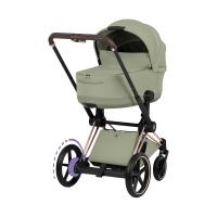 Cybex e-Priam 5 Style Kinderwagen 2-in-1 - Rosegold/Sage Green