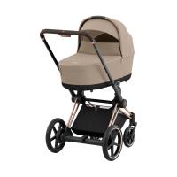 Cybex Kinderwagen 2-in-1 e-Priam 4 Rosegold - Cozy Beige