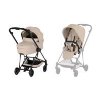 Cybex Mios Comfort Kinderwagen 2-in-1 - Matt Black/Cozy Beige