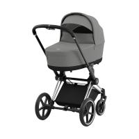Cybex Priam 4 Kinderwagen 2-in-1 - Chrome Black / Chrome - Mirage Grey