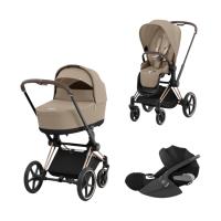 Cybex Priam 4 Kinderwagen Set 3-in-1 - Cozy Beige