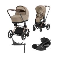 Cybex Priam 4 Kinderwagen Set 4-in-1 - Cozy Beige