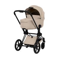Cybex Priam 5 Comfort Kinderwagen 2-in-1 - Matt Black/Cozy Beige