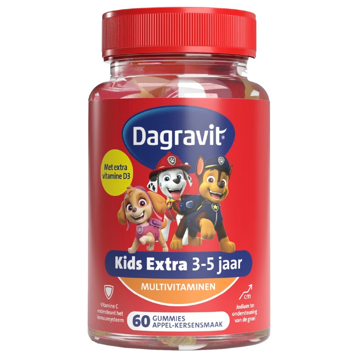 Dagravit Kids Multivitaminen Paw Patrol Gummies