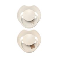 Difrax Dynamic Lovi Prime Fopspeen - Rond - 2 Stuks - 18+ Mnd - Coconut/Ivory