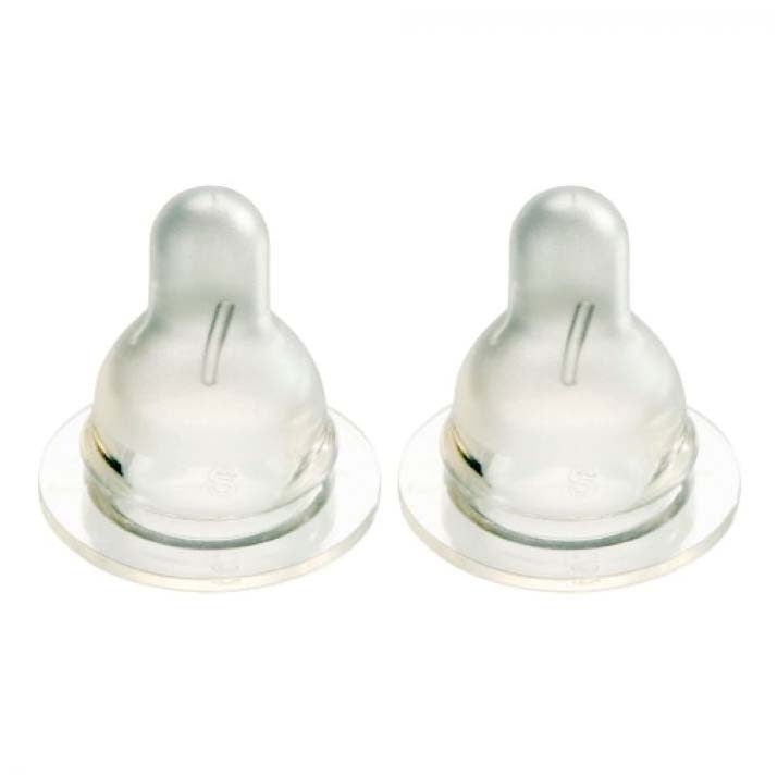 Difrax flessenspeen Natural maat Small - 2 stuks