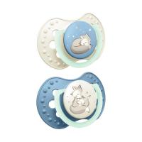 Difrax Fopspeen Dynamic Night & Day Boy 6-18mnd