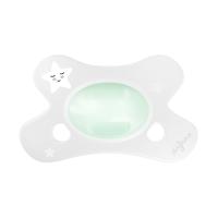 Difrax Fopspeen Mina Glow In The Dark Natural 0-6mnd Ass.