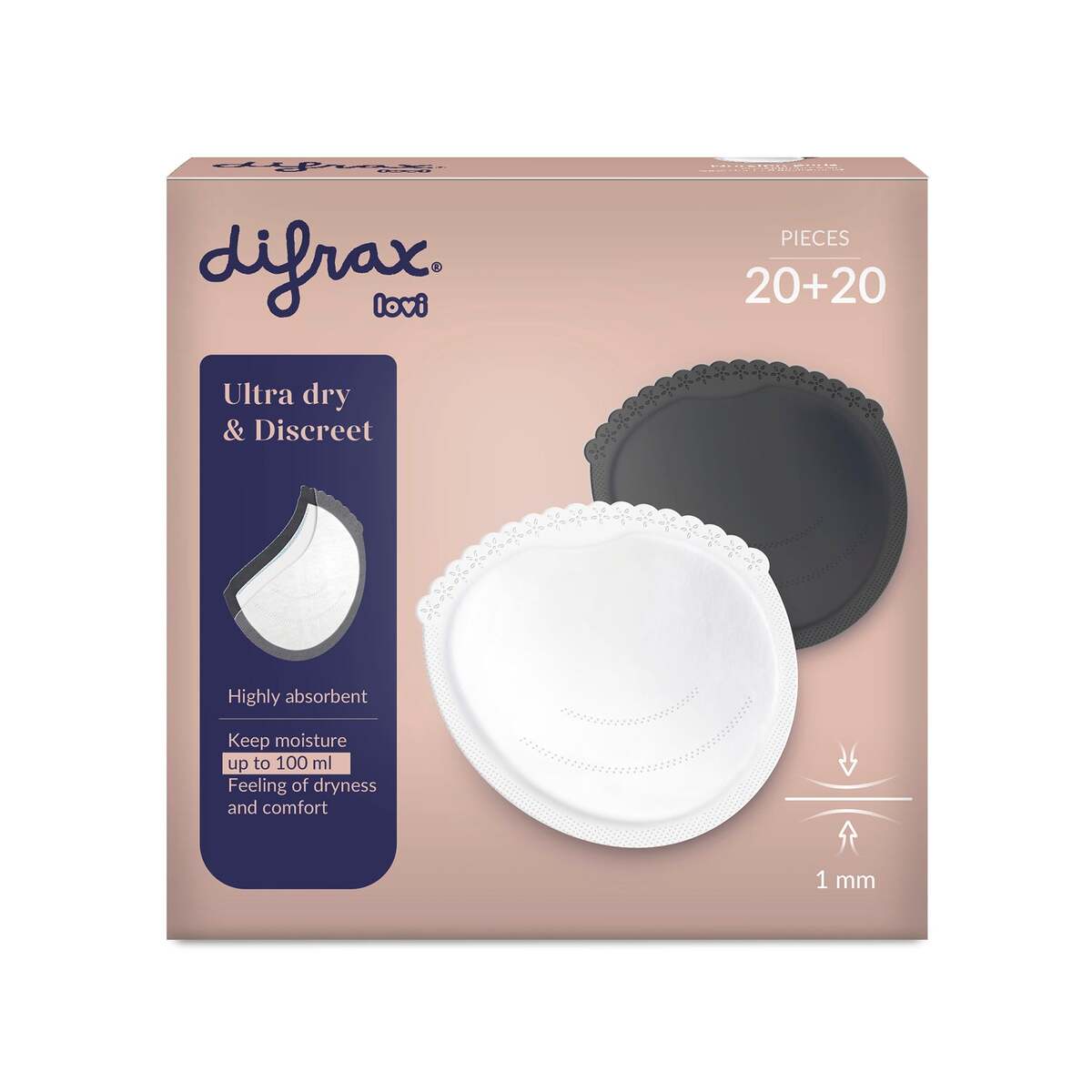 Difrax LOVI Zoogcompressen