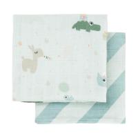 Done By Deer Celebration Hydrofiel Luiers - 2 Stuks - Blue