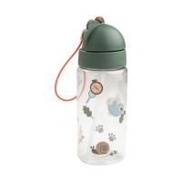 Done By Deer Drinkfles Met Rietje - Tiny Trails - Green - 350 ml