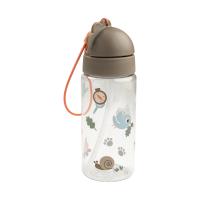 Done By Deer Drinkfles Met Rietje - Tiny Trails - Sand - 350 ml