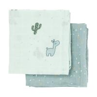 Done By Deer Lalee Hydrofiel Luiers - 2 Stuks - Blue