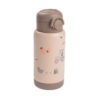 Done By Deer Thermos Drinkfles Rietje - 340 ml - Tiny Farm - Powder