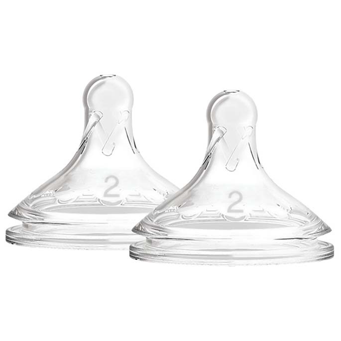 Dr. Brown's Options+ speen Brede Halsfles - 2 stuks