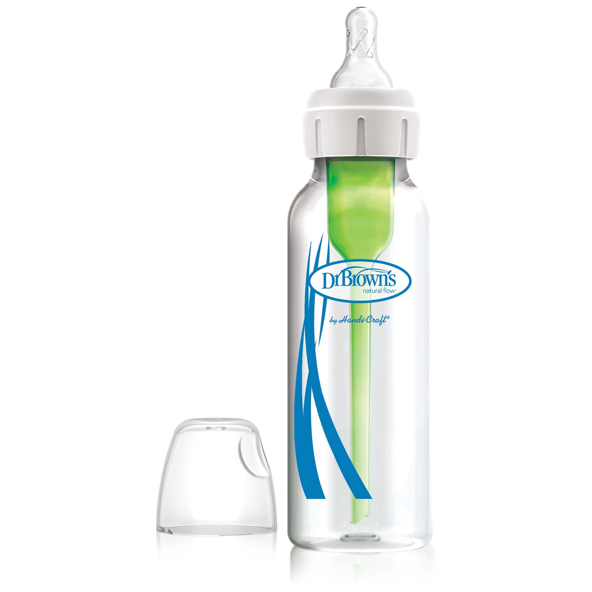 Dr. Brown's Options+ Standaard halsfles glas 250ml