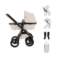 Dubatti One E6 Kinderwagen 2-in-1 - Dark Brown / Tofu Grey