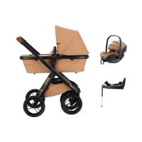 Dubatti One E6 Kinderwagen Dark Brown / Soft Terra | Dubatti by Römer Autostoeltje Babysafe Pro | Vario Base 5Z