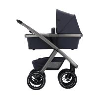 Dubatti Two E2 Kinderwagen 2-in-1 - Satin Gray-Black / Night Blue