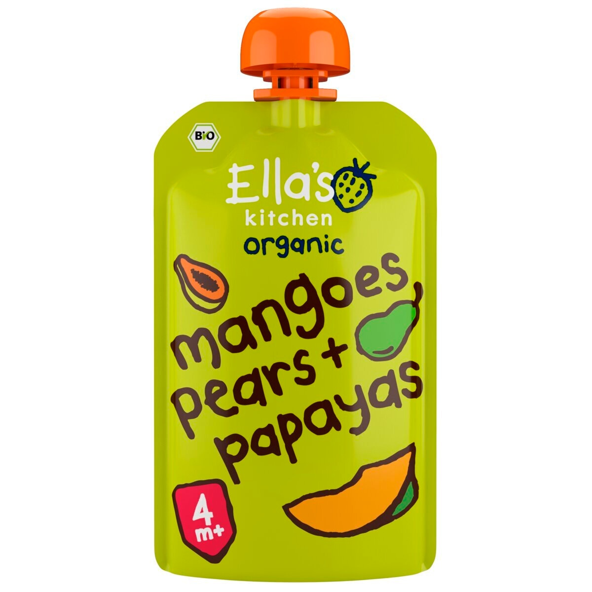Ella's Kitchen 4+M Mango Peer Papaya
