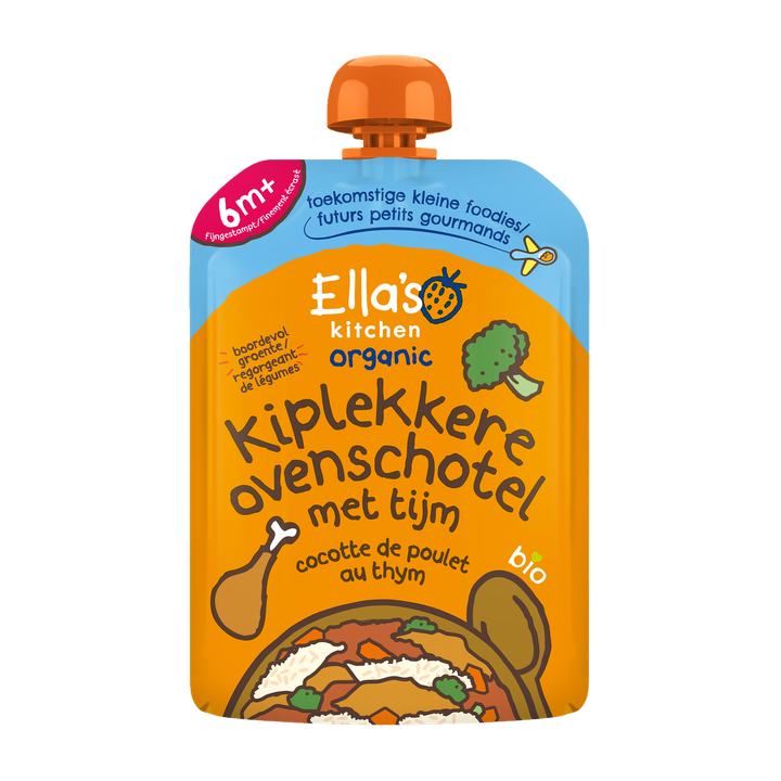 Ella's Kitchen Kiplekkere ovenschotel 6+ biologisch 130 g