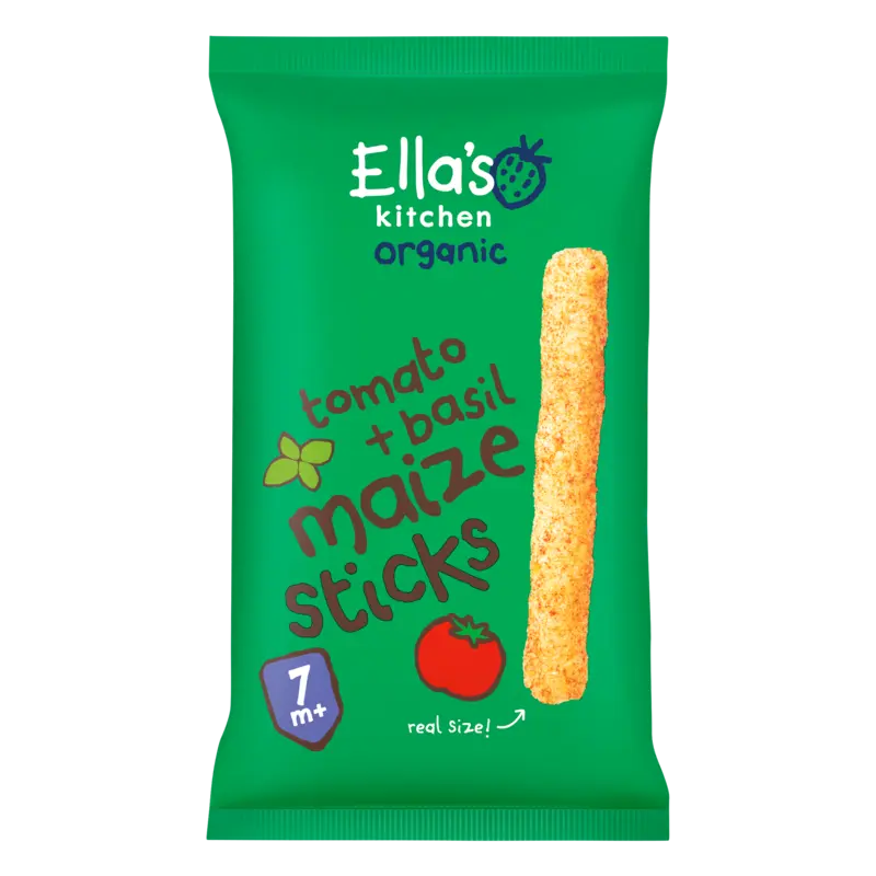 Ella's kitchen Maize sticks tomaat basilicum 7m+