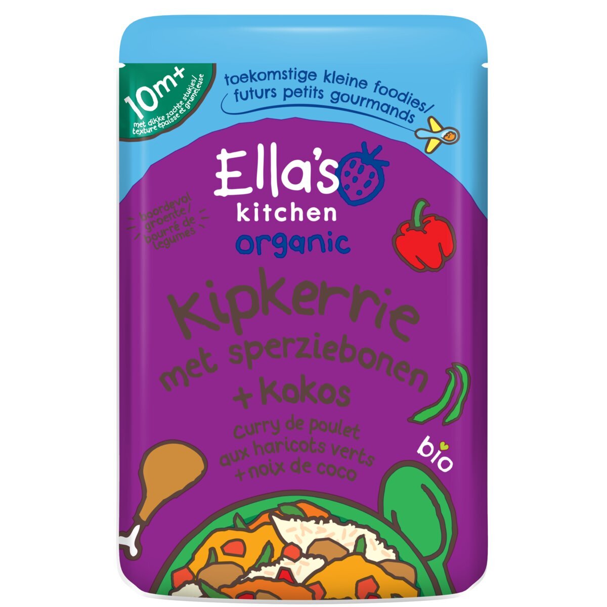 Ella's Kitchen Organic 10M+ Bio Kipkerrie