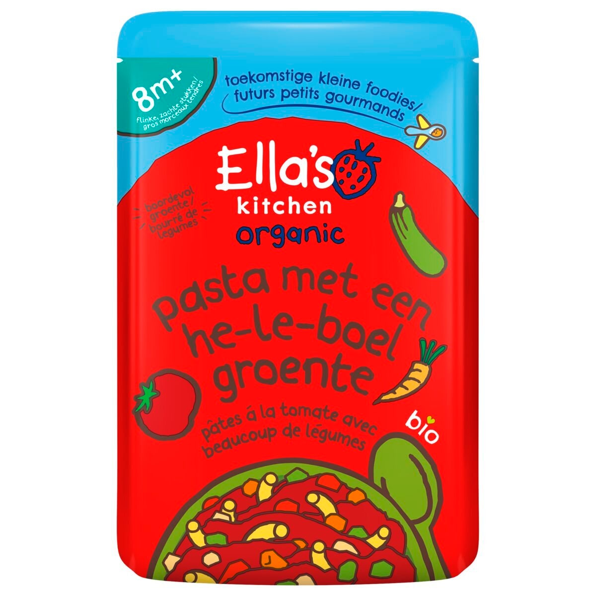 Ella's Kitchen Organic 8M+ Bio Pasta Met Groente