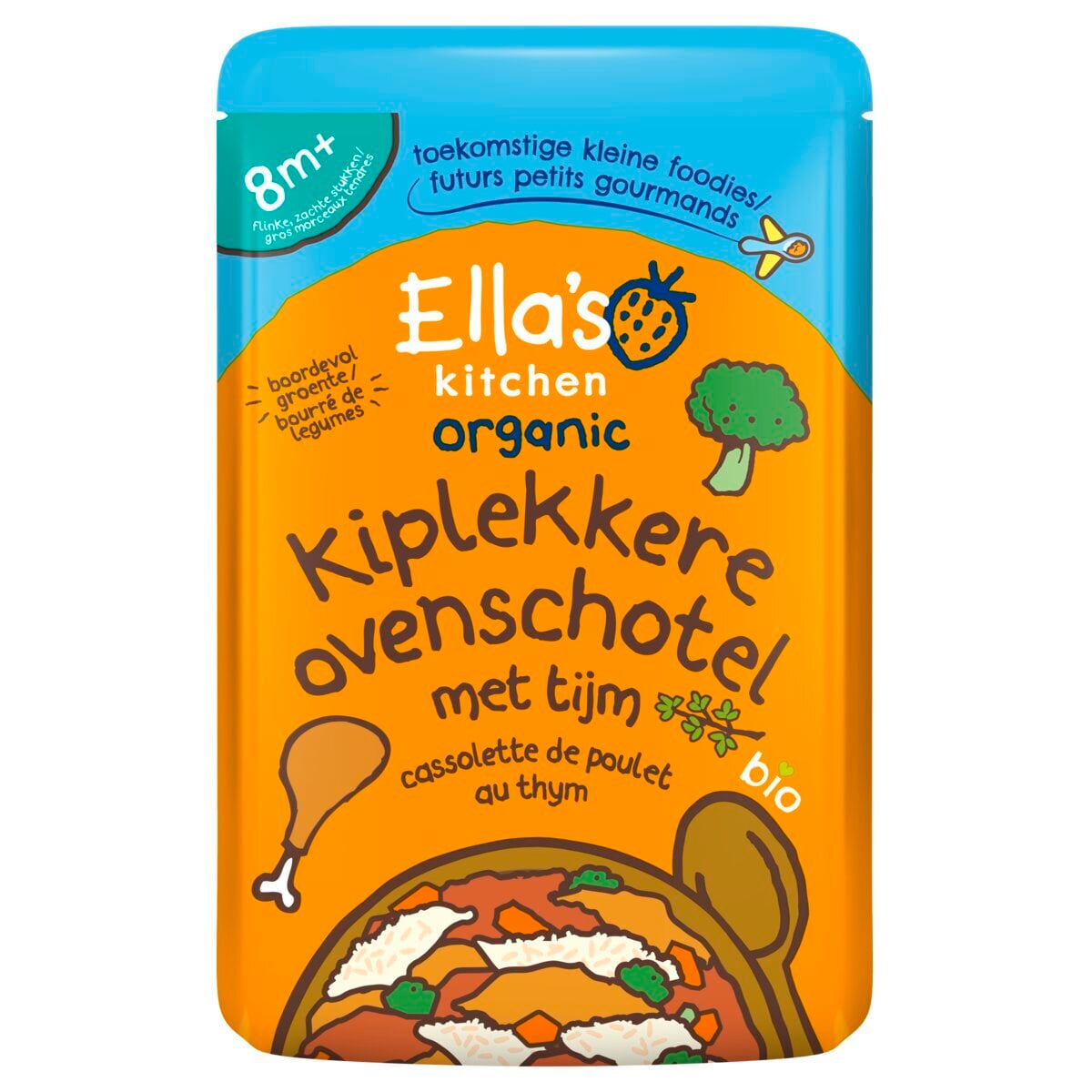 Ella's Kitchen Organic 8M+ Kiplekkere Ovenschotel met Tijm