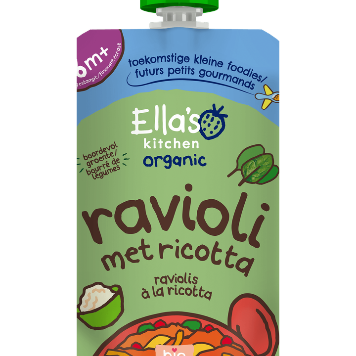 Ella's Kitchen Ravioli Met Ricotta 6Maanden 130 g