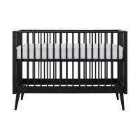 Europe Baby Evy Babybed Zwart 60 x 120 cm