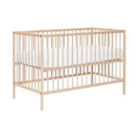 Europe Baby Ledikant - Solid Beech - 60 x 120 cm - Naturel