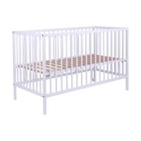 Europe Baby Ledikant - Solid Beech - 60 x 120 cm - Wit