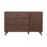 Europe Baby Olivia II Commode XL - Walnoot / Walnoot - Retro