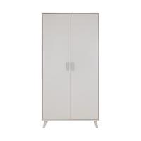 Europe Baby Olivia II Kledingkast 2-Deurs - Oatmeal / Oatmeal - Retro