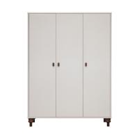 Europe Baby Olivia II Kledingkast 3-Deurs - Oatmeal / Walnoot - Bold