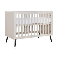 Europe Baby Sterre Babybed - Oatmeal / Zwart - 70 x 140 cm
