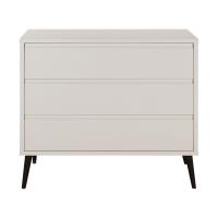 Europe Baby Sterre Commode - Oatmeal / Zwart