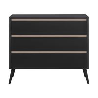 Europe Baby Sterre Commode Zwart / Oak