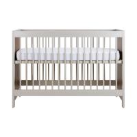 Europe Baby Vittoria Babybed - Cashmere / Walnut - 60 x 120 cm