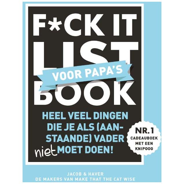 F*ck it list Book voor papa's