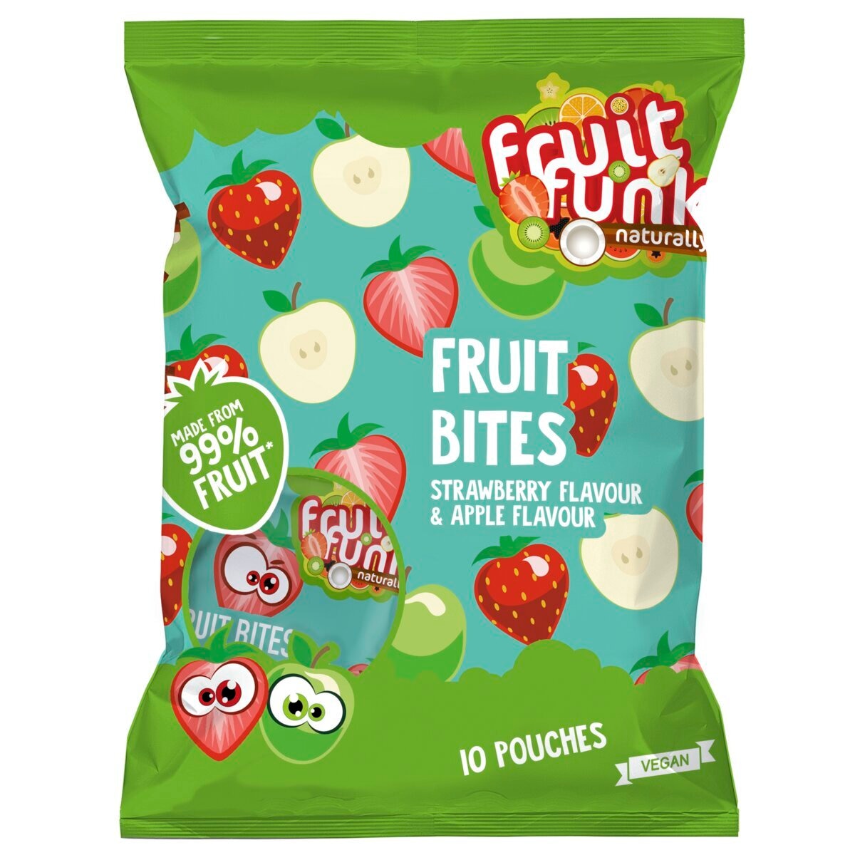 Fruitfunk Aardbei & Appel Uitdeelzakjes