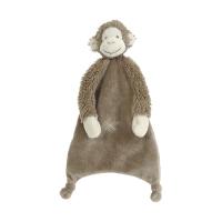 Happy Horse Aap Mickey Knuffeldoekje - 28 cm - Clay