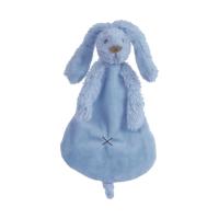 Happy Horse Konijn Richie Knuffeldoekje - 25cm - Deep Blue
